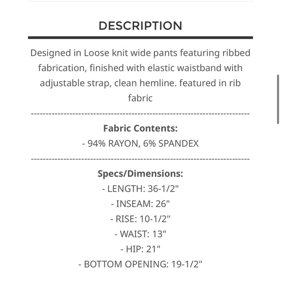 BPB224-9🤎POL perfection in  Two-Tone Tiered wide leg soft pants in tan+taupe! - Picture 6 of 6